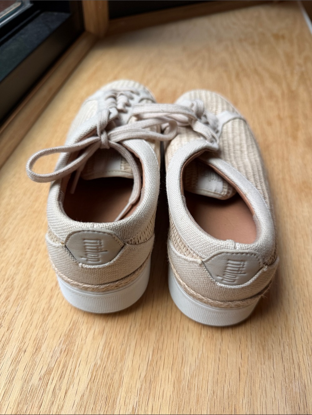 Fit flop raffia sneakers - Picture 3 of 5
